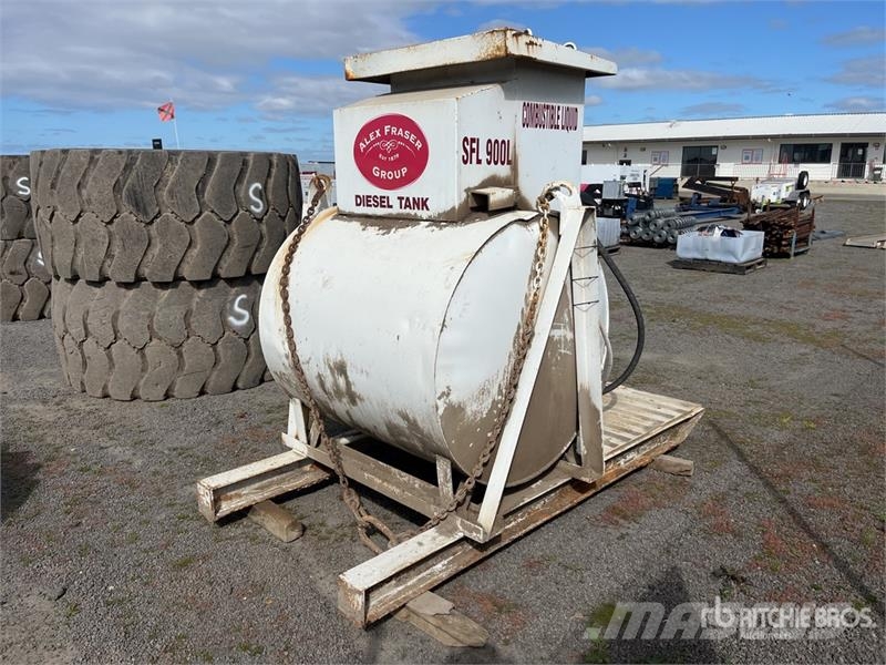 900 L Skid Mounted Steel Diesel Fuel Tank Fuel and additive tanks
