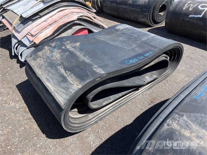  970 mm x 20 mm Rubber معدات البناء - غير ذلك