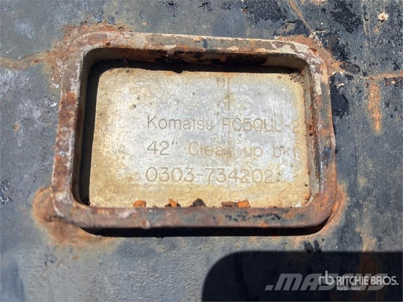 Accurate Fabricating 1000 mm Cleanup Excavator Bucket - Fits Komatsu Buckets