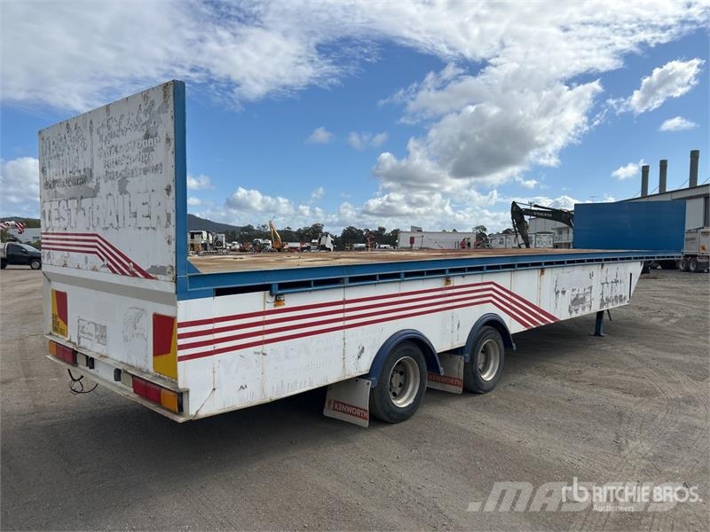 AFM 12.35 m Bogie/A Flatbed Trailer Flatbed/Dropside trailers