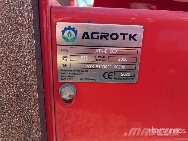 AGROTK ATK-B1000 2 Post 10000 lb Vehicle Lift Muu