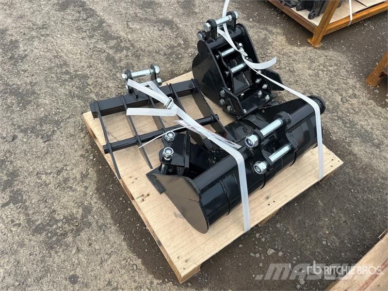 AGT 12EX-SET5 Quantity of (5) Mini Excavator Attachmen مكونات أخرى