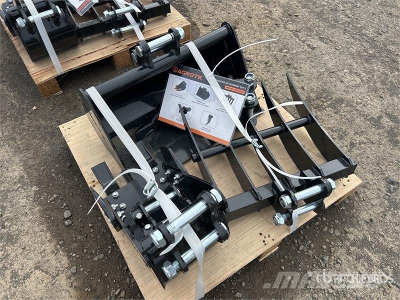 AGT 12EX-SET5 Quantity of (5) Mini Excavator Attachmen مكونات أخرى