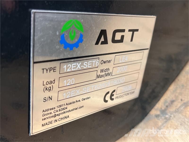 AGT 12EX-SET6 Quantity of (6) Mini Excavator Attachmen Other components