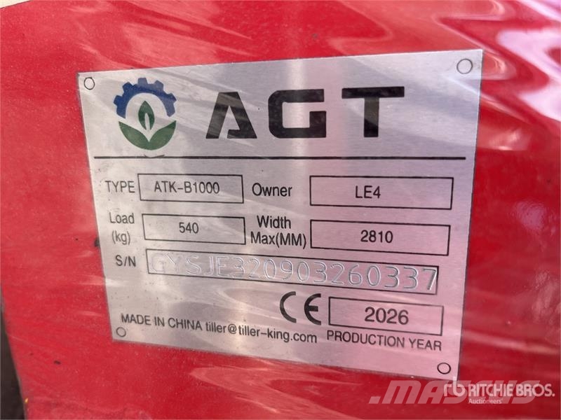 AGT ATK-B1000 2 Post 10000 lb Vehicle Lift (Unused) Other