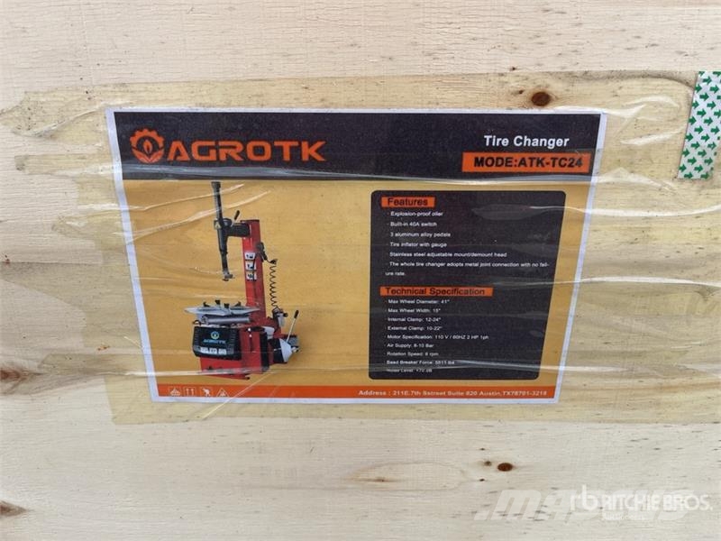 AGT ATK-TC24 Automatic Tire Changer (Unused) Other