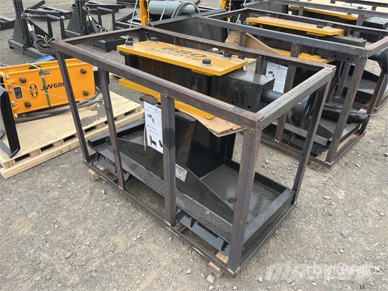 AGT PD680-PZ Hydraulic Skid Steer Post Driver (Unused) Fencing equipment