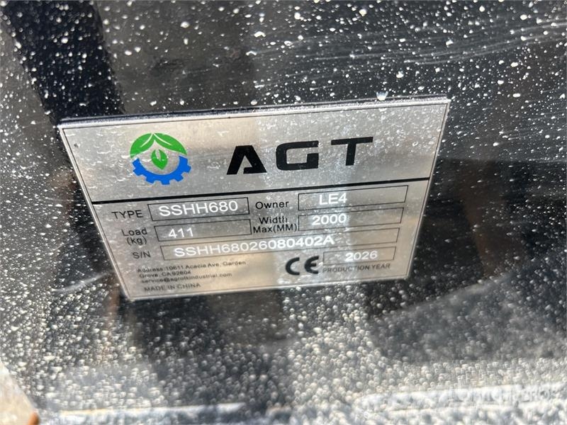 AGT SSHH680 Skid Steer Breaker (Unused) Martillos hidráulicos