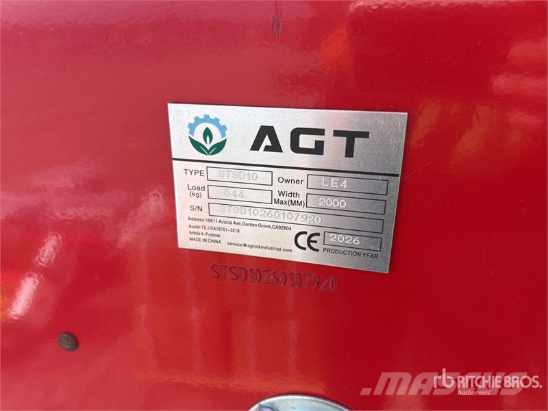 AGT STSD10 3-Point & Skid Steer Seeder (Unused) Kylvökoneet