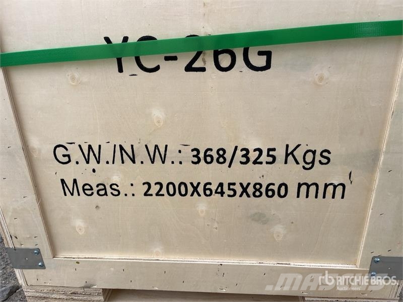 AGT YC-26G Portable Sawmill (Unused) Máquina de sierra