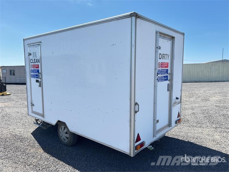 AMS S/A 3 Stage Decontamination Trailer Muud haagised