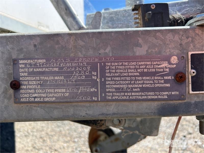 AMS S/A 3 Stage Decontamination Trailer Muud haagised
