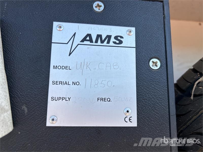 AMS S/A 3 Stage Decontamination Trailer Muud haagised