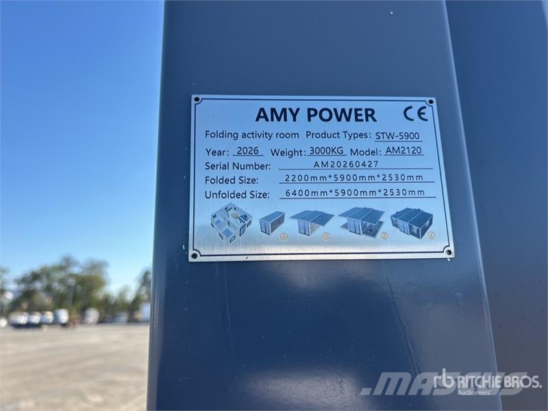 AMY POWER AM2120 5.9 m x 6.2 m Expandable House (U 其他拖車