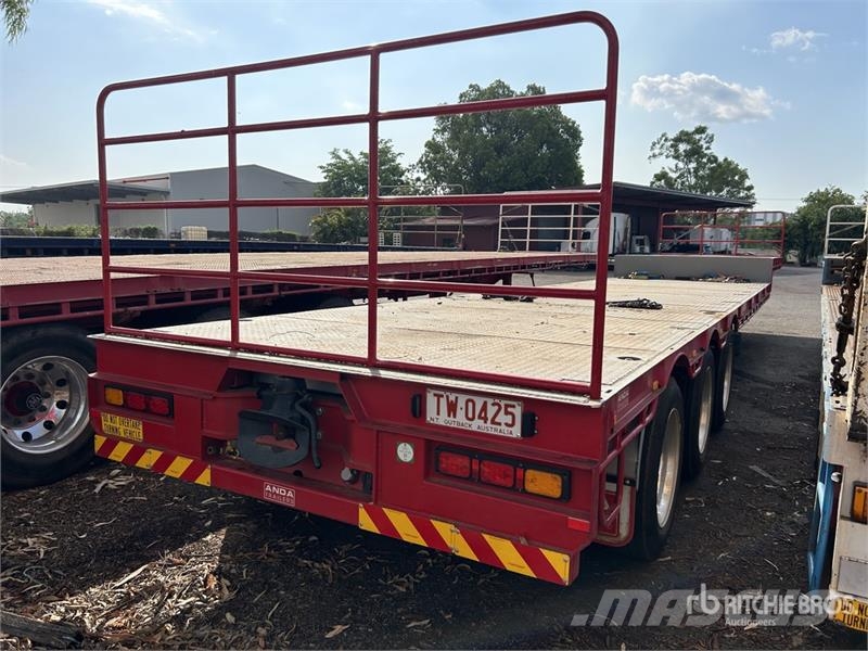  Anda Trailers Tri/A 13.2 m - 21 m Extendable Step  مقطوروات مسطحة/مفصلية الجوانب