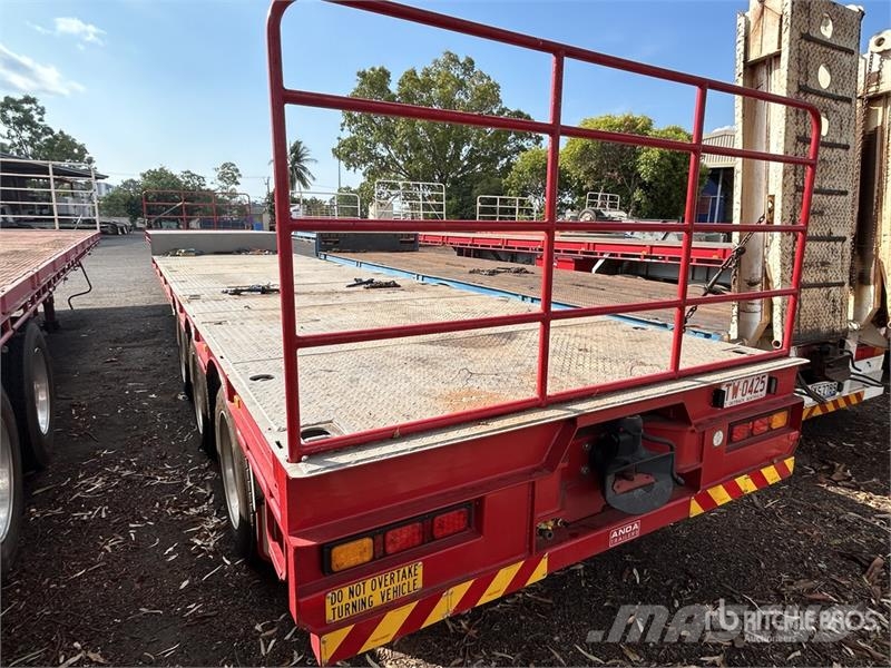  Anda Trailers Tri/A 13.2 m - 21 m Extendable Step  مقطوروات مسطحة/مفصلية الجوانب