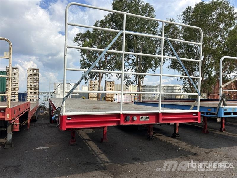  Anda Trailers Tri/A 13.2 m - 21.5 m Extendable Fla مقطوروات مسطحة/مفصلية الجوانب