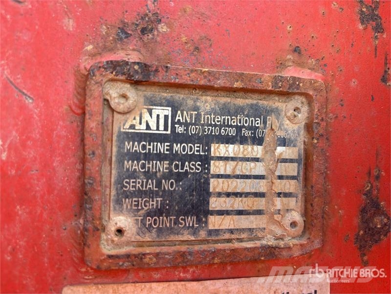 ANT 340 mm Excavator Compaction Wheel Other components