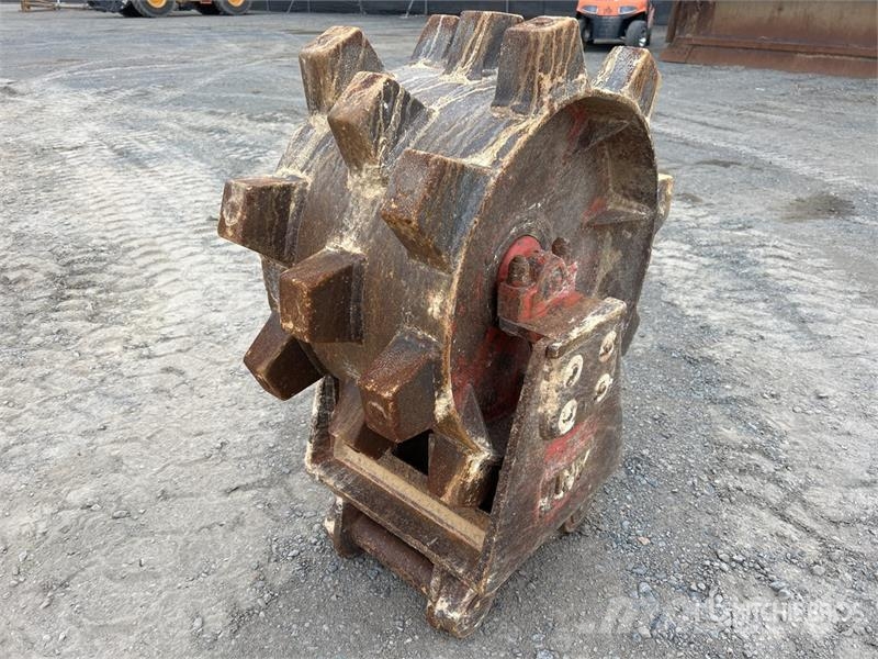 ANT 340 mm Q/C Excavator Compaction Wheel Other components