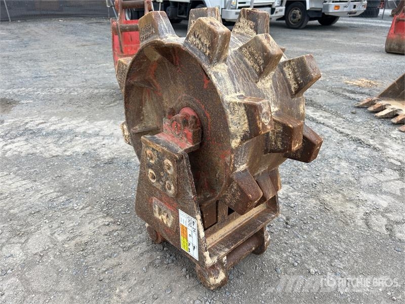 ANT 340 mm Q/C Excavator Compaction Wheel Other components