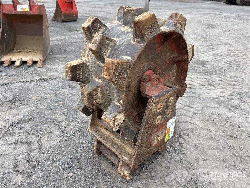 ANT 340 mm Q/C Excavator Compaction Wheel Other components