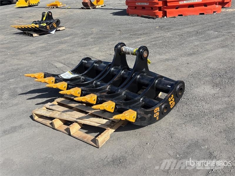 Arteer 1700 mm Q/C Excavator Rake Vaalutid ja kaarutid