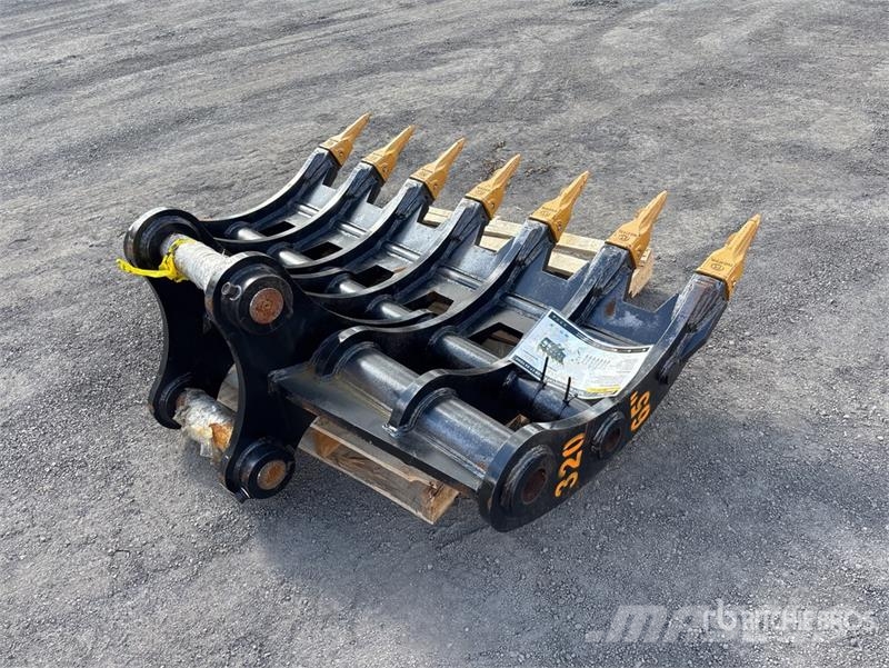 Arteer 1700 mm Q/C Excavator Rake Vaalutid ja kaarutid