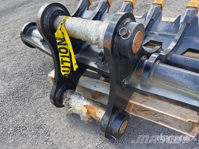 Arteer 1700 mm Q/C Excavator Rake Vaalutid ja kaarutid