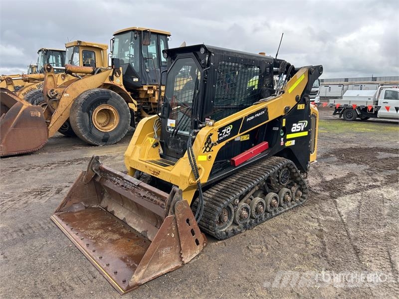 ASV VT70HO Two-Speed Compact Track Loader Kompaktrakodók