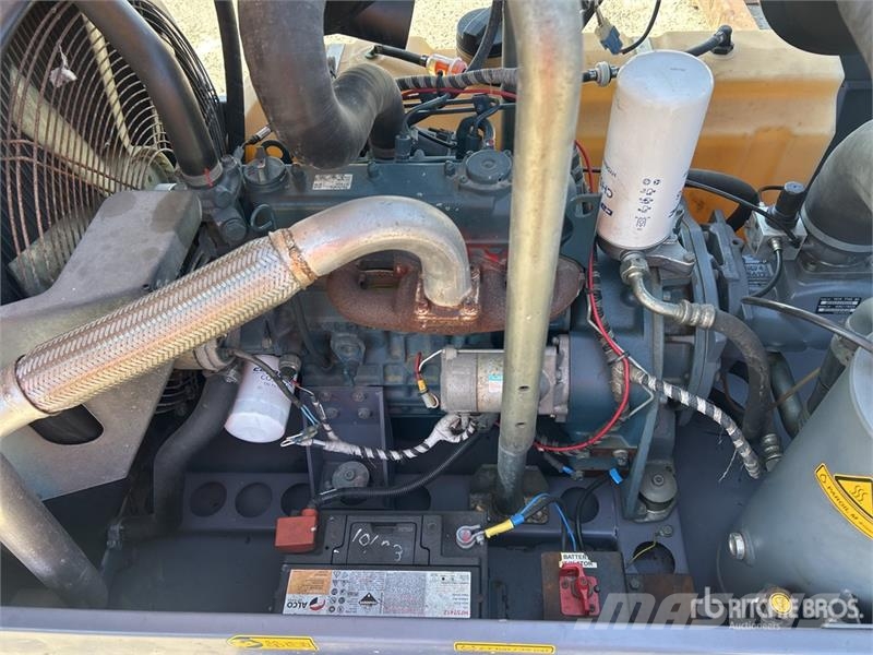 Atlas Copco 130 CFM 123 cfm Mobile Air Compressor Compressors
