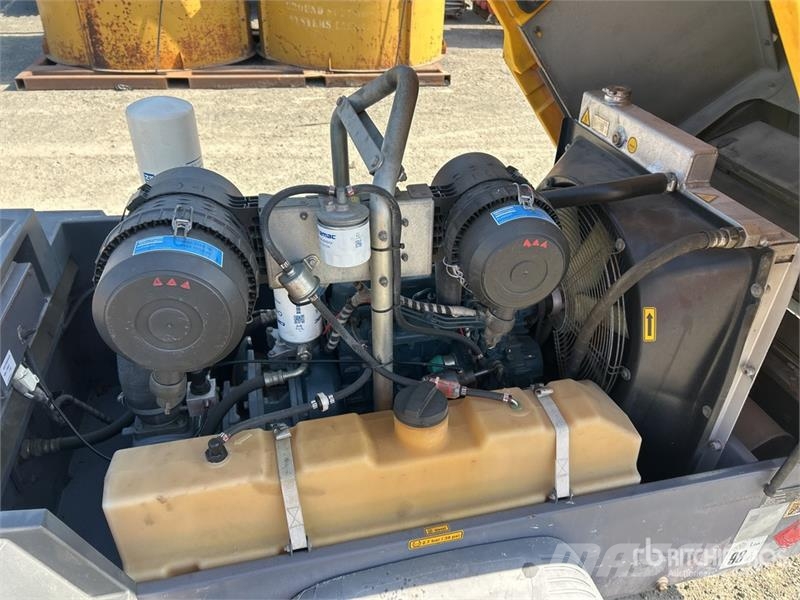 Atlas Copco 130 CFM 123 cfm Mobile Air Compressor Compressors