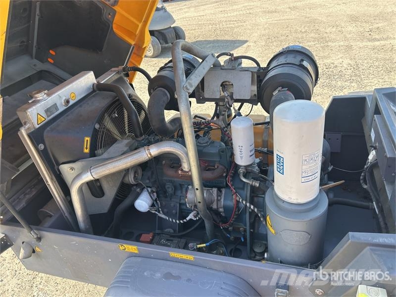 Atlas Copco 130 CFM 123 cfm Mobile Air Compressor Compressors