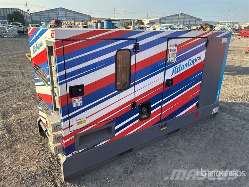 Atlas Copco QES 105 100 kVA Skid-Mounted Generator Set Diesel Generatoren