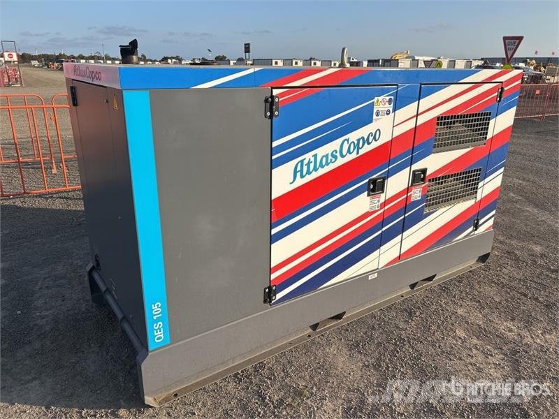 Atlas Copco QES 105 100 kVA Skid-Mounted Generator Set Diesel Generatoren