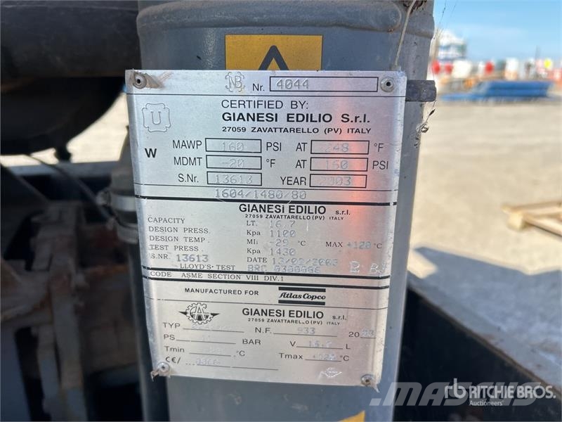 Atlas Copco XAS 96 Compressors