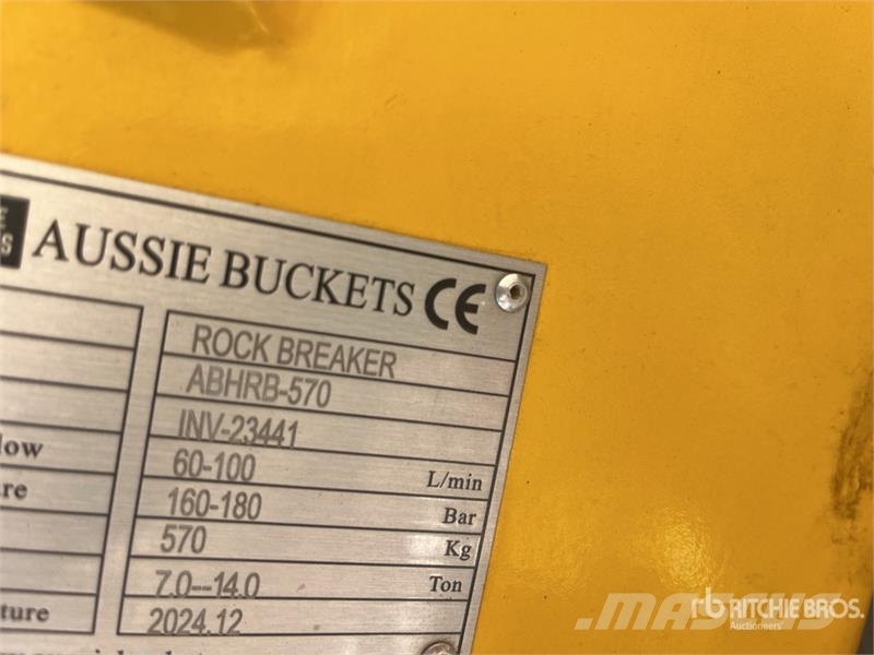  Aussie Buckets ABHRB-570 Q/C Hydraulic Breaker مطارق / كسارات