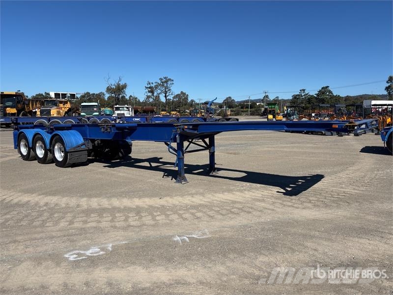  Austate 12.2 m Tri/A Container Trailer مقطورات حاويات