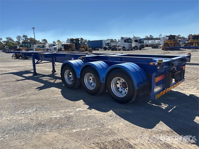  Austate 12.2 m Tri/A Container Trailer مقطورات حاويات