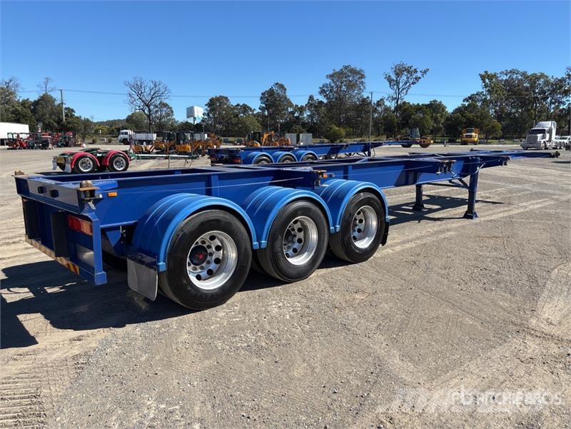 Austate 12.2 m Tri/A Container Trailer Kontejnerske prikolice
