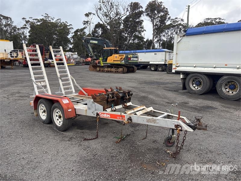 Auswide Equipment Plant Trailer 2 m Bogie/A Equipm Autotreilerid
