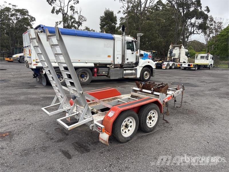 Auswide Equipment Plant Trailer 2 m Bogie/A Equipm Autotreilerid