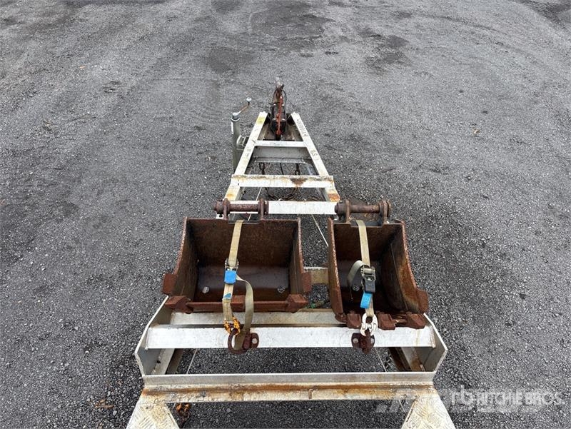 Auswide Equipment Plant Trailer 2 m Bogie/A Equipm Autotreilerid