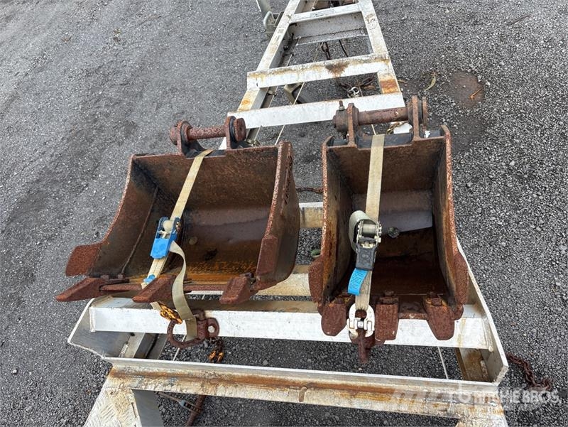 Auswide Equipment Plant Trailer 2 m Bogie/A Equipm Autotreilerid