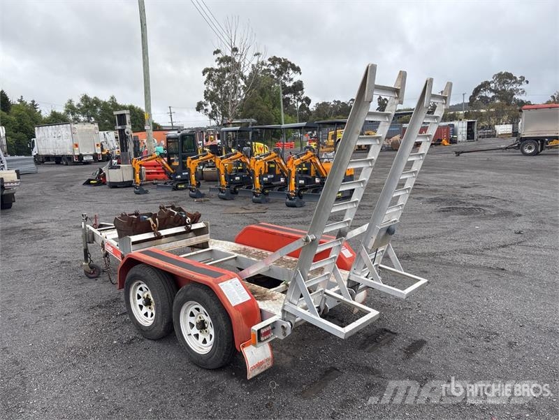 Auswide Equipment Plant Trailer 2 m Bogie/A Equipm Autotreilerid