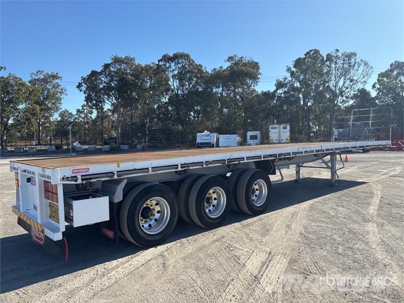 Barker 13.2 m Tri/A Flatbed Trailer Flatbed/Dropside trailers
