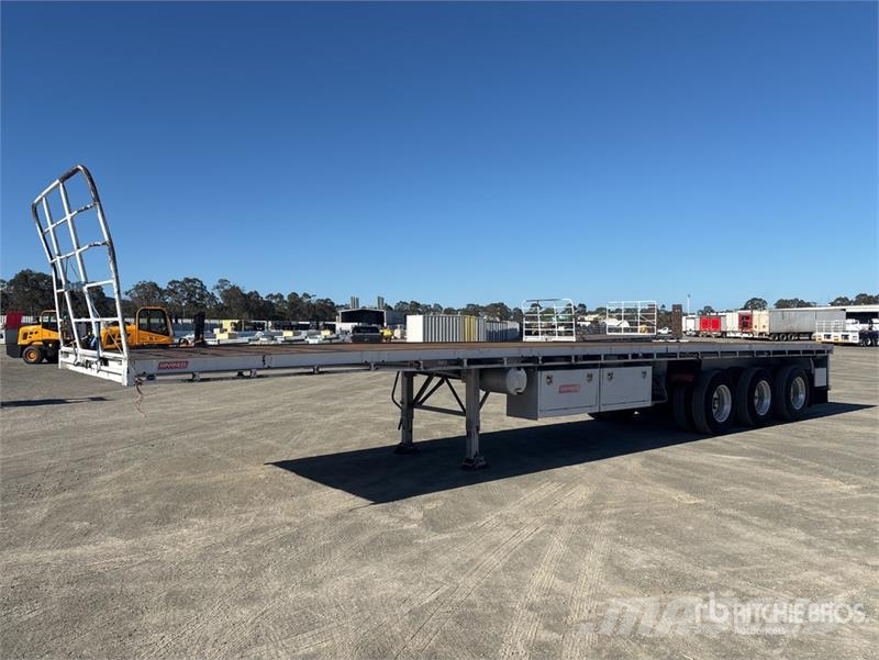 Barker 13.2 m Tri/A Flatbed Trailer Flatbed/Dropside trailers