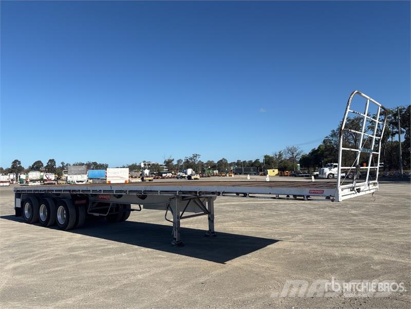 Barker 13.2 m Tri/A Flatbed Trailer Flatbed/Dropside trailers