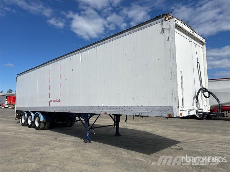  Barker 13.3 m Tri/A Moving Floor Trailer Puspriekabės su grindimis
