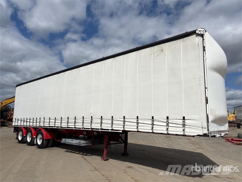  Barker 13.4 m Tri/A Curtain Side Trailer Curtainsider trailers