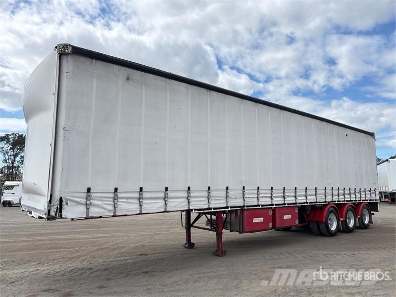  Barker 13.4 m Tri/A Curtain Side Trailer Curtainsider trailers